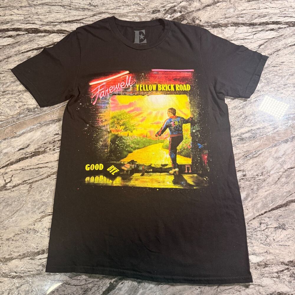 Graphic Design Men's T-Shirt Short Sleeve Tee - BLACK - SMALL